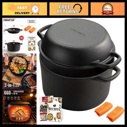 7qt double dutch oven in - 7qt,