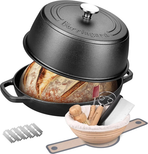 Cast iron dutch oven pot - iron,