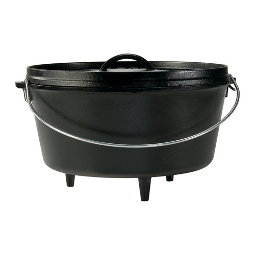 Cast iron camp dutch oven - cast,