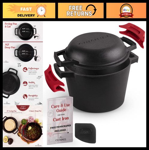 Quart cast iron dutch - 3-quart, oven