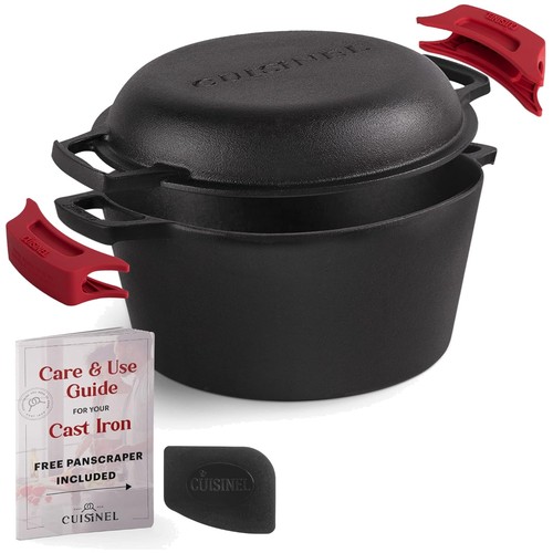 Preseasoned cast iron dutch - iron,