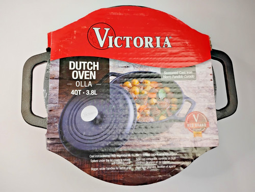 Cast iron dutch oven victoria - iron,