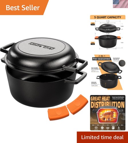 Cast iron dutch - iron, pot