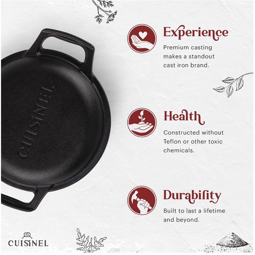 Cast iron dutch - oven, +