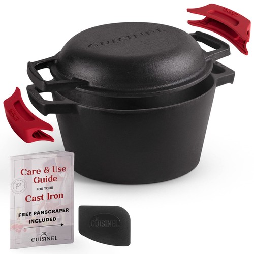 Quart cast iron dutch - cast,