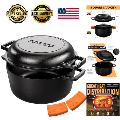 Cast iron dutch oven - oven, pot
