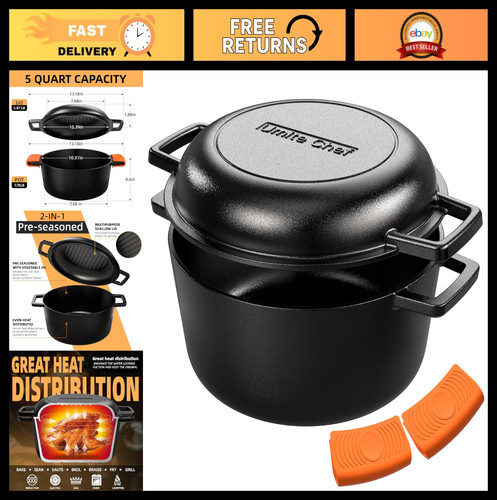 Pre seasoned cast iron dutch - pre-seasoned,